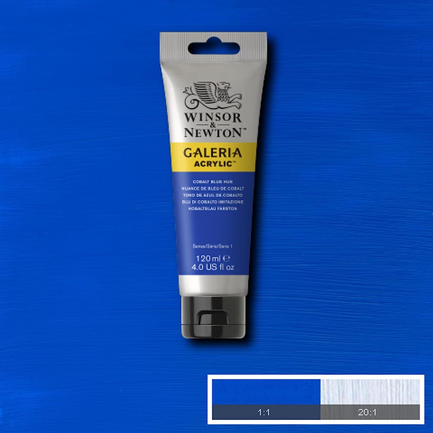 Winsor & Newton 120ml Galeria Acrylic Paint - Olive Green - Image 2